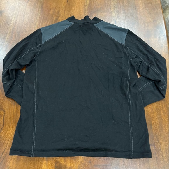 Kuhl Stellr 1/4 Zip Sweater 100% Merino Wool Size Large - Picture 3 of 9